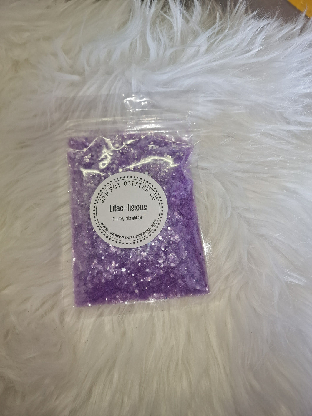Lilac-lisious chunky mix glitter