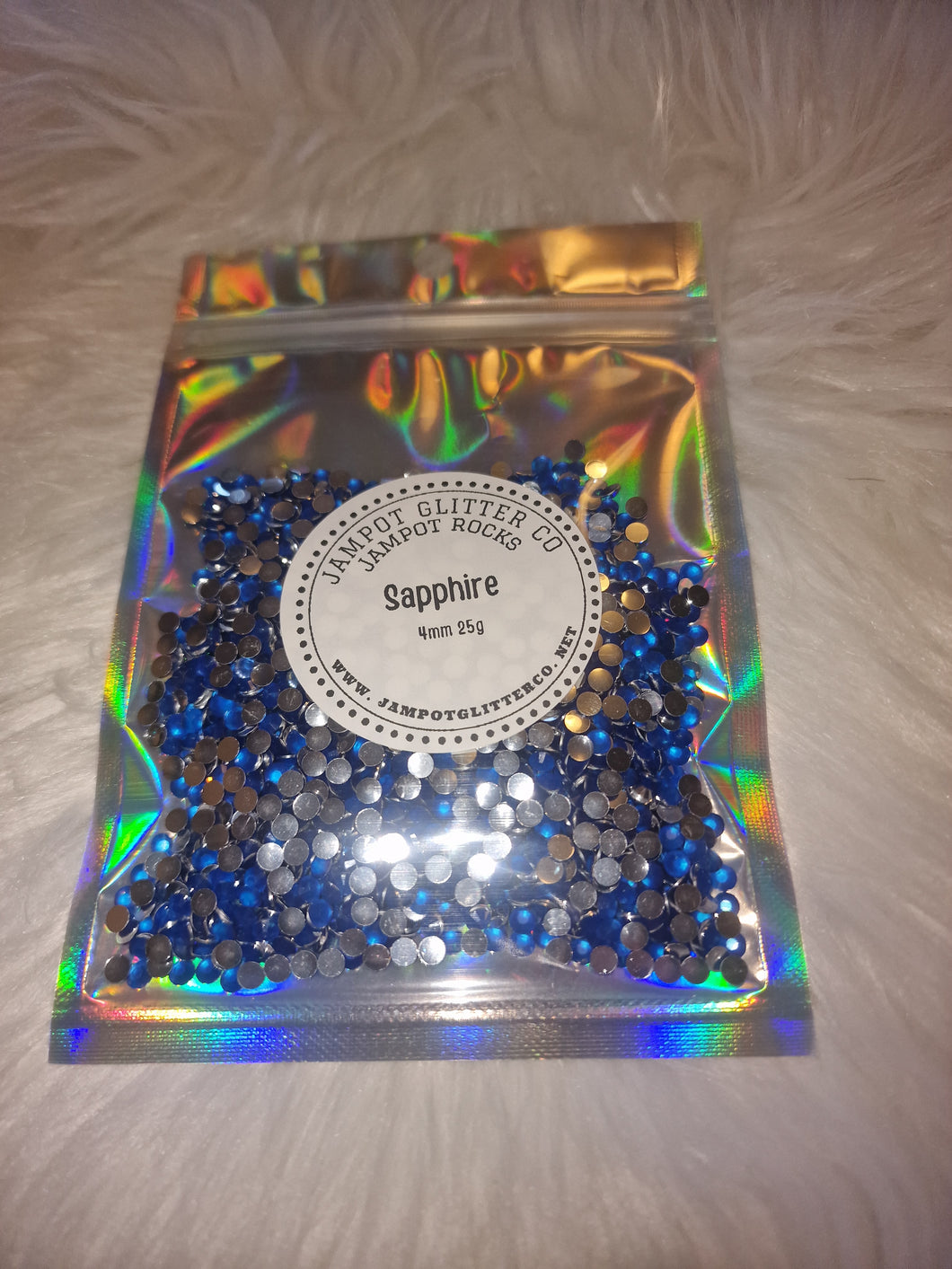 Sapphire 4mm 25g bag