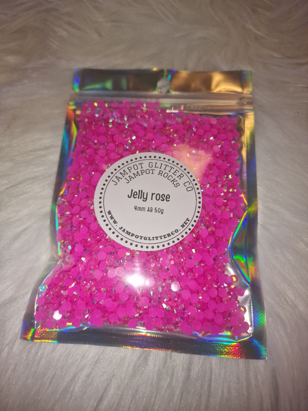 Jelly Rose 4mm 50g bag