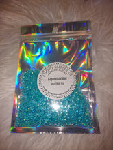 Load image into Gallery viewer, Aquamarine 3mm 25g bag
