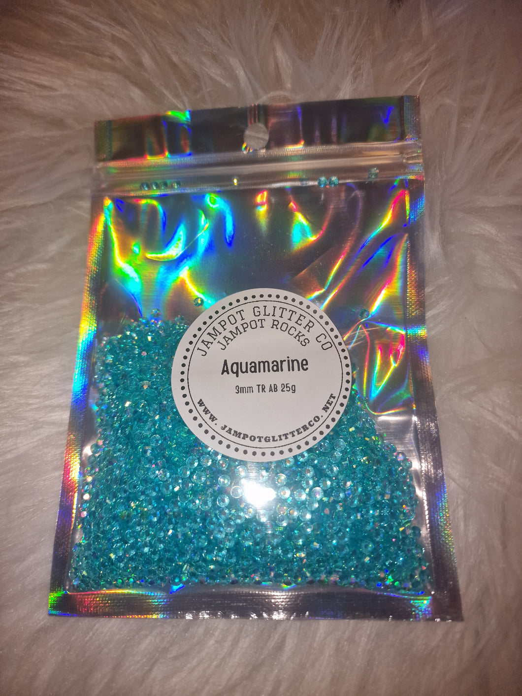 Aquamarine 3mm 25g bag