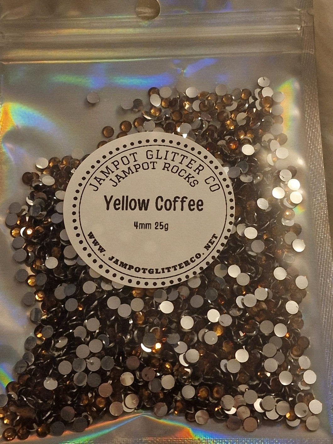 Yellow Coffee 4mm 25g bag