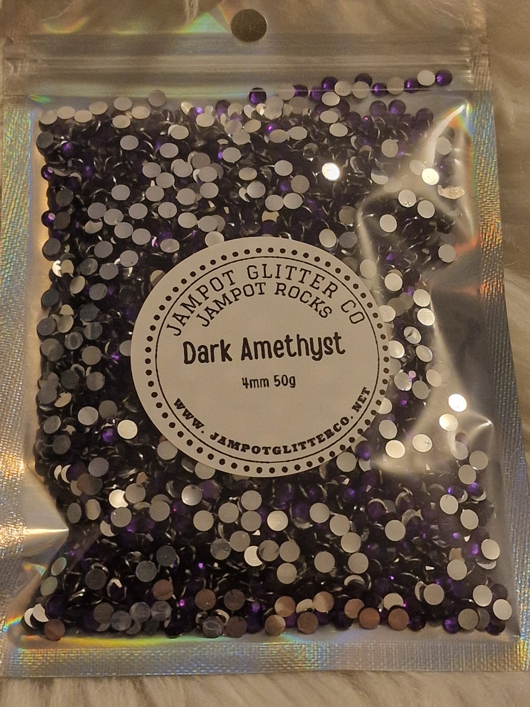 Dark Amethyst 4mm 50g Bag