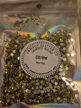 Load image into Gallery viewer, Citrine 4mm 25g bag
