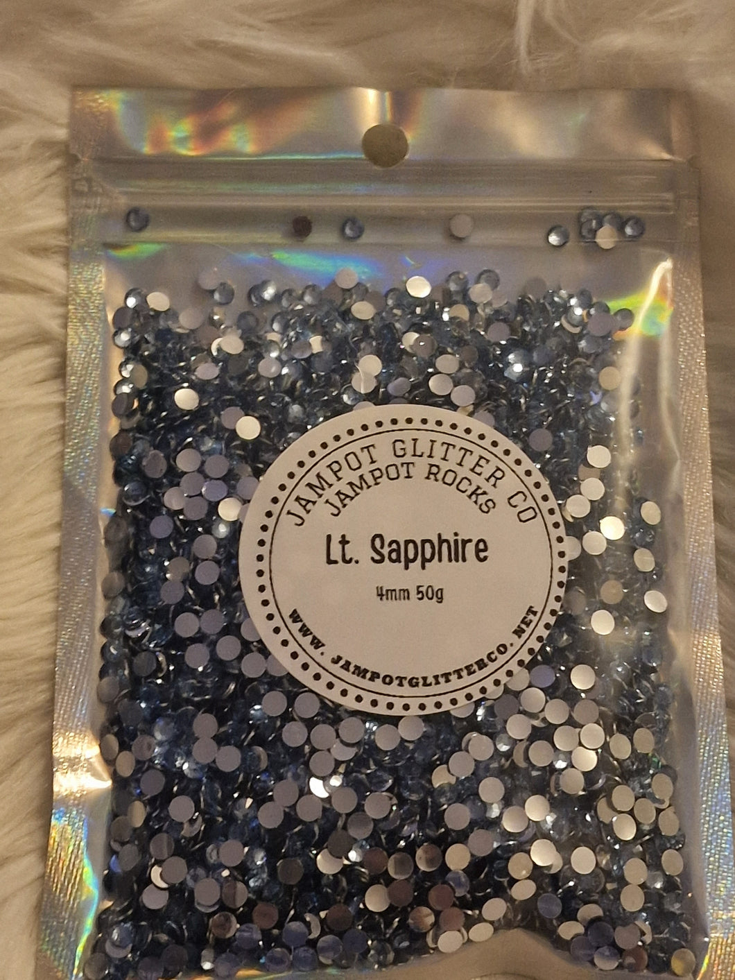 Lt Sapphire 4mm 50g bag