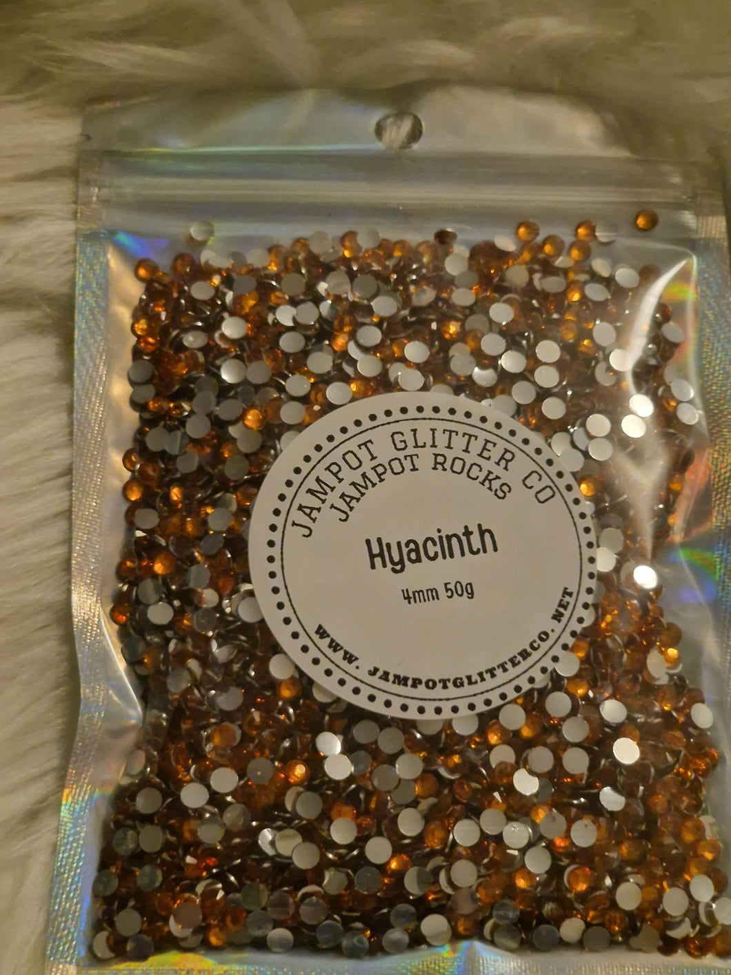 Hyacinth 4mm 50g bag