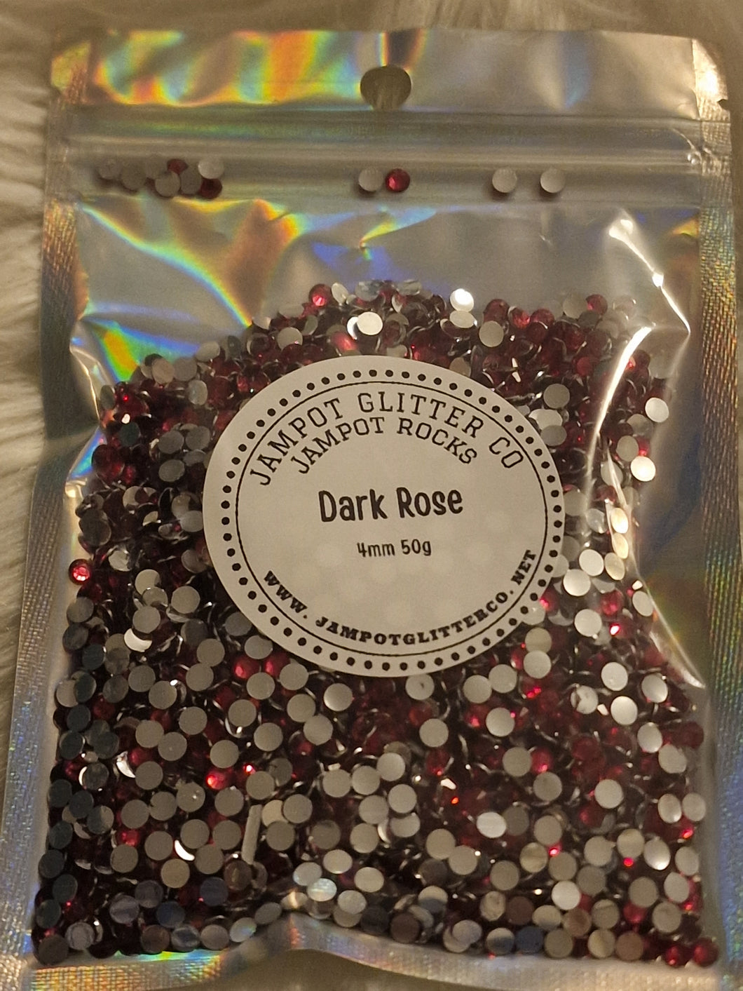 Dark Rose 4mm 50g bag
