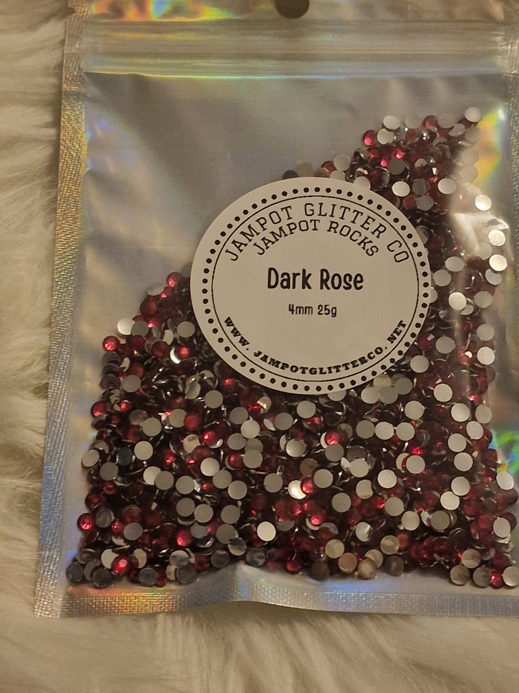 Dark Rose 4mm 25g bag
