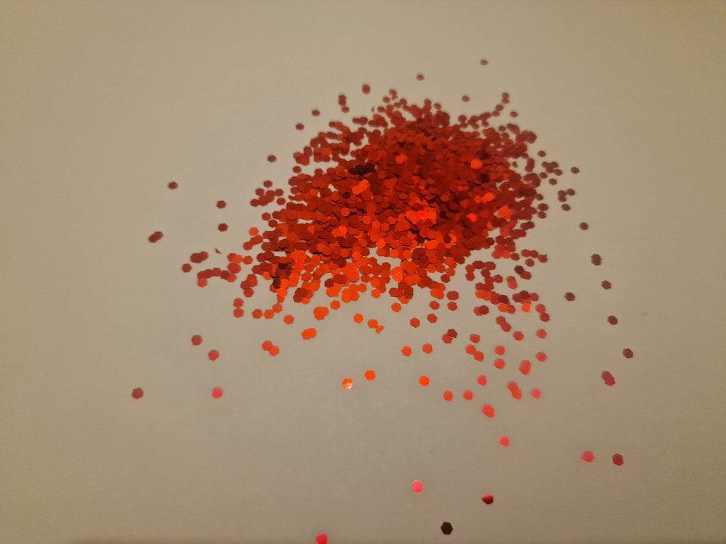 Crimson Mini Chunky Glitter