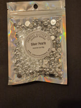 Load image into Gallery viewer, Silver Pearls  assorted sizes
