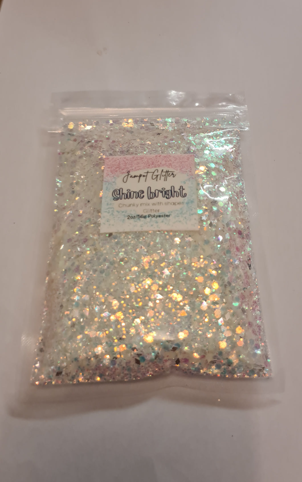 Shine Bright Chunky mix with shapes Glitter