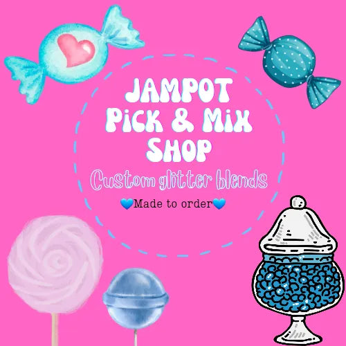 Jampot Glitter Pick and Mix Custom Blends